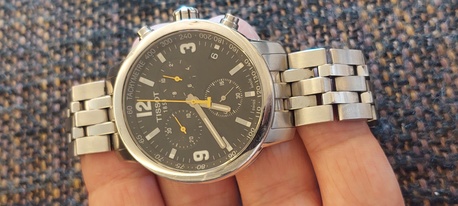 Riyadh, Jewelry, SAR 1360,  Tissot Chronograph Watch Big Dial 42mm For Men Original Swiss Made  1360 Riyals