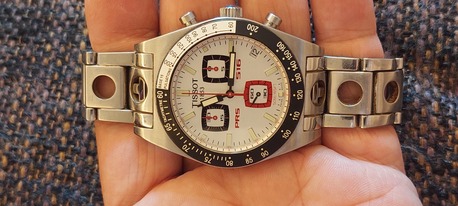 Riyadh, Jewelry, SAR 1340,  Tissot Chronograph Watch Big Dial 42mm For Men Original Swiss Made 1340 Riyals