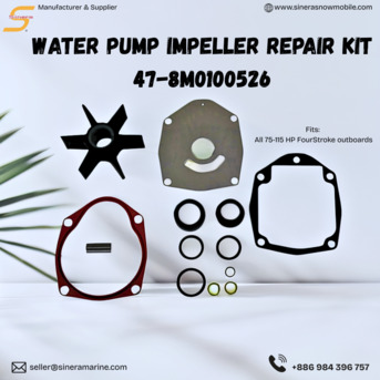 Santiago, Boats, Water Pump Impeller Repair Kit: 47-8M0100526