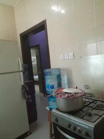 Hidd, Apartments/Houses, BHD 150/month,  1 BR,  Fully Furnished Flat Sharing For An Unlimited  Ewa New Hidd Near Lulu Market