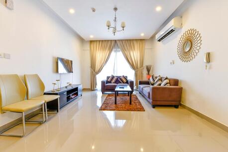 Busaiteen, Apartments/Houses, BHD 330/month,  Furnished,  2 BR,  Fully Furnished 2 Bhk Apartment Inclusive In Busaiteen Near King Hamad Hospital.