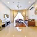BHD 330/month,  Furnished,  2 BR,  Fully Furnished 2 Bhk Apartment Inclusive In Busaiteen Near King Hamad Hospital.