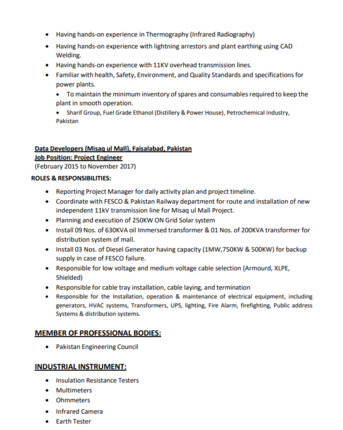 Islamabad, Job Seekers, Electrical Maintenance Engineer