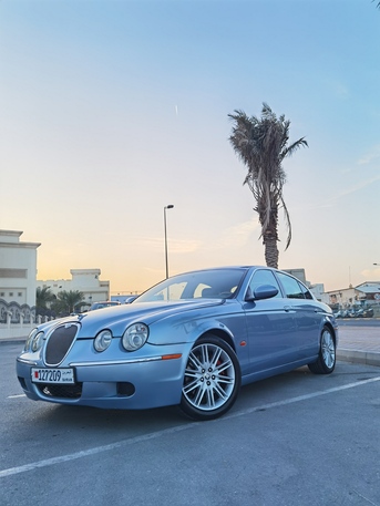 Manama, Vehicles, Cars & Trucks , BHD 2500,  Jaguar S-Type,  2008,  Automatic,  96860 KM,  JAGUAR S TYPE SKY BLUE