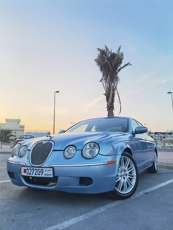 Manama, Vehicles, Cars & Trucks , BHD 2500,  Jaguar S-Type,  2008,  Automatic,  96860 KM,  JAGUAR S TYPE SKY BLUE