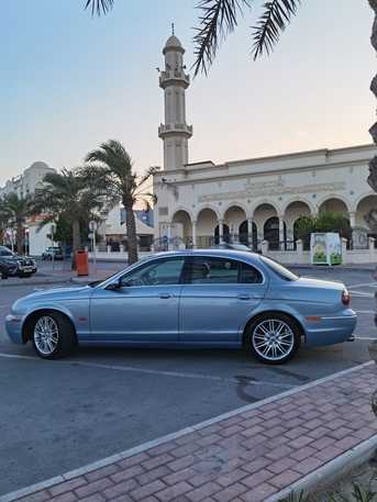 Manama, Vehicles, Cars & Trucks , BHD 2500,  Jaguar S-Type,  2008,  Automatic,  96860 KM,  JAGUAR S TYPE SKY BLUE