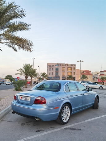 Manama, Vehicles, Cars & Trucks , BHD 2500,  Jaguar S-Type,  2008,  Automatic,  96860 KM,  JAGUAR S TYPE SKY BLUE