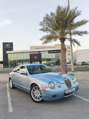 Manama, Vehicles, Cars & Trucks , BHD 2500,  Jaguar S-Type,  2008,  Automatic,  96860 KM,  JAGUAR S TYPE SKY BLUE