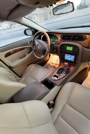 Manama, Vehicles, Cars & Trucks , BHD 2500,  Jaguar S-Type,  2008,  Automatic,  96860 KM,  JAGUAR S TYPE SKY BLUE