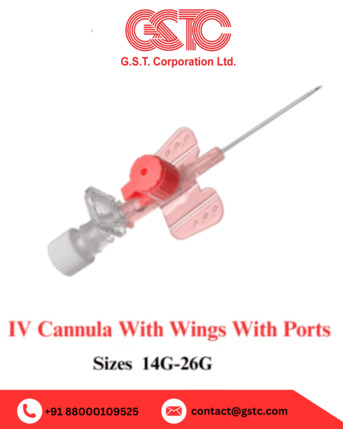 Mumbai, Health & Beauty Items, INR 180,  IV Cannula With Wing With Port &ndash; Safe & Reliable