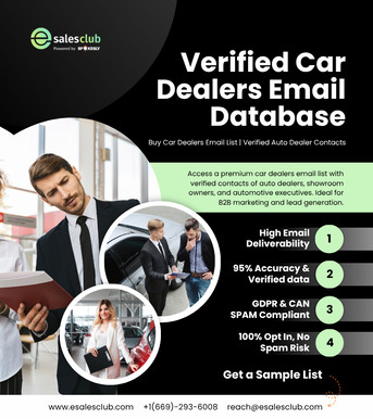 Kuwait City, Automotive, Searching For High-Quality Car Dealer Contacts? We Got You!