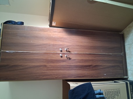 Al Shemaysi, Furniture, SAR 500,  King Size Bed With A Medicated Mattress & Cupboard For A Single Person