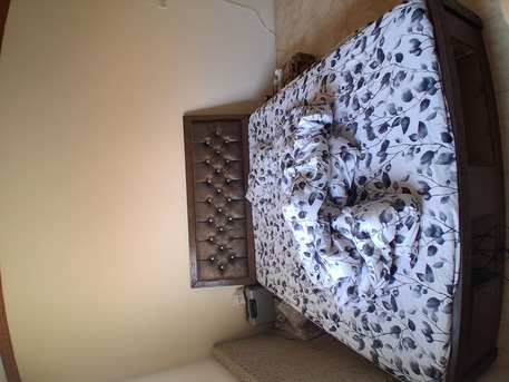 Al Shemaysi, Furniture, SAR 500,  King Size Bed With A Medicated Mattress & Cupboard For A Single Person