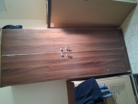 Al Shemaysi, Furniture, SAR 500,  King Size Bed With A Medicated Mattress & Cupboard For A Single Person