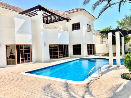 Janabiya, Villas, BHD 1450,  Furnished,  500 Sq. Meter,  Premium 4BHK Villa With Private Pool & Garden | Near British School