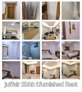 Juffair, Apartments/Houses, 2 BR,  Flat 2bhk F.furnished Juffair