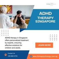 Singapore, Counseling, Empowering Minds With Personalized ADHD Therapy In Singapore