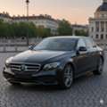 إيجار يومي لمرسيدس E200 بالسائق: راحة وسرعة في 