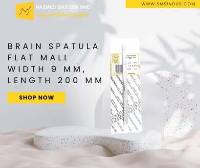 Kuala Lumpur, Health & Beauty Items, Brain Spatula Flat Mall Width 9mm, Length 200mm