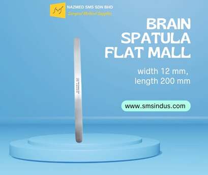 Kuala Lumpur, Health & Beauty Items, Brain Spatula Flat Mall Width 9mm, Length 200mm