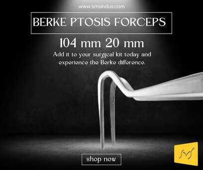 Kuala Lumpur, Health & Beauty Items, Berke Ptosis Forceps 104 Mm X 20 Mm