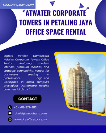 Kuala Lumpur, Real Estate, Premium Corporate Office Space For Rent At Milenium Tower, Damansara Heights