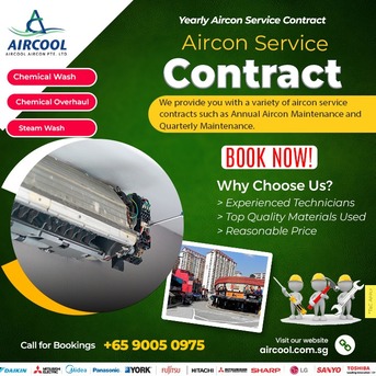Singapore, Air Conditioning, Aircon Service Contract