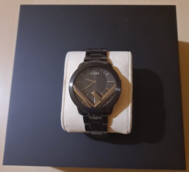 Jeddah, Watches, SAR 900,  FENDI AU - Designer Watch  Black (New)