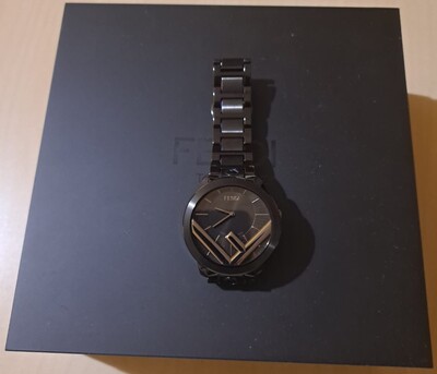 Jeddah, Watches, SAR 900,  FENDI AU - Designer Watch  Black (New)