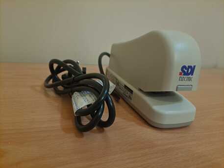 Jeddah, Appliances, SAR 120,  Electronic Electric Heavy Duty Stapler (New)