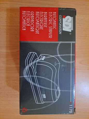 Jeddah, Appliances, SAR 120,  Electronic Electric Heavy Duty Stapler (New)