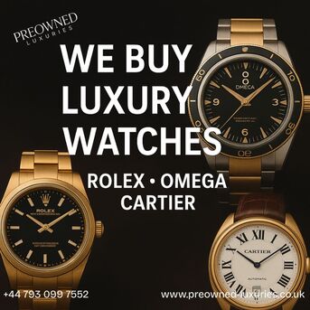 London, Items Wanted, ⌚ Sell Your Luxury Watch Online | Trusted UK Watch Buyers &ndash; Preowned Luxuries