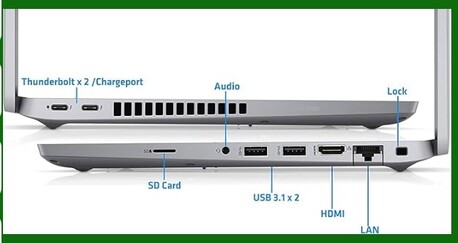 Hamad Town, Computers, BHD 115,  Dell Latitude 5420 Business Laptop I7-1185G 11th Gen 8GB RAM 256GB SSD Silver Solid Rock