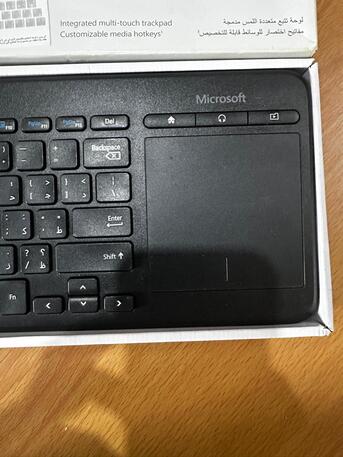 Riyadh, Computers, SAR 160,  Microsoft Wireless All-in-One Media Keyboard (Black)