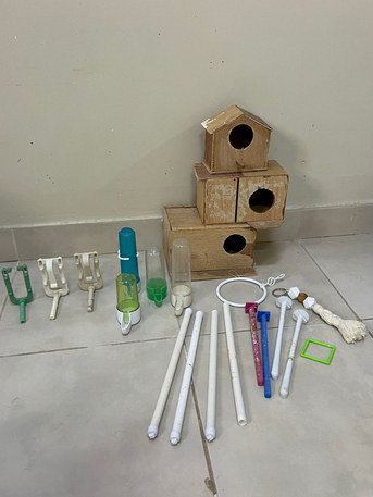 Jubail, Pet Supplies, SAR 40,  Bird Cage Accessories Bundle