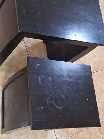 Riyadh, Furniture, SAR 50,  Two Set Of Brown Square Wooden Table &ndash; Excellent For Home Or Office Use.