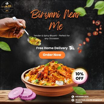 Singapore, Food, SGD 17,  Authentic Biryani Near Me In Singapore &ndash; Order Online Or Visit Today!