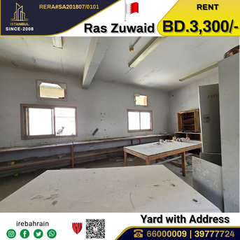 Asker, Warehouses, BHD 3300,  Industrial Plot With Address , EWA In RasZuwaid  BD.1/- Per Sqm