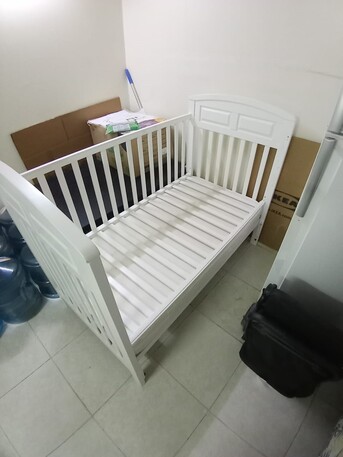 Al Rabwah, Baby & Kid Stuff, SAR 675,  Cot With Mattress | Feeding Highchair | Travel Cot &ndash; Juniors | Stroller