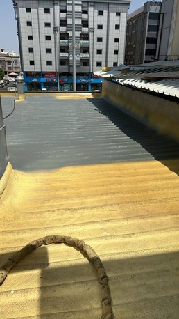 Khafji, Construction, Polyurethane Spray Foam Waterproofing Protection