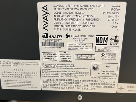 Riyadh, Computers, SAR 3000,  Avaya IP Office IP500 V2 Control Unit