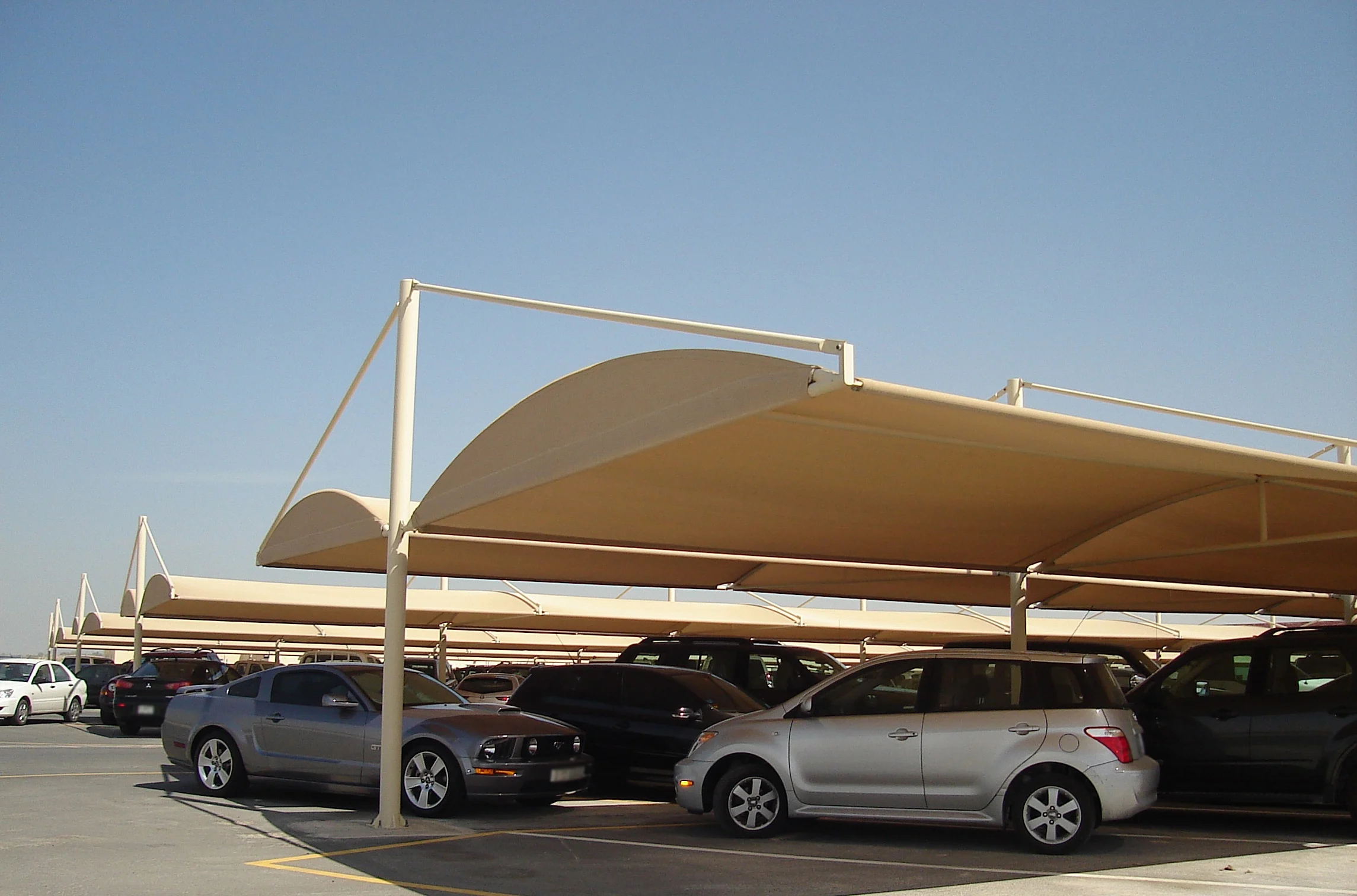 Jeddah, Construction, Construction Care Parking Shades
