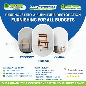 Kuala Lumpur, Furniture, Easy Furnishing Renew Restore Reuse Reupholstery Furniture Restoration Furniture For All B
