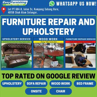 Kuala Lumpur, Furniture, Easy Furnishing Renew Restore Reuse Reupholstery Furniture Restoration Furniture For All B