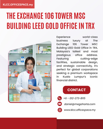 Kuala Lumpur, Real Estate, Premium Office For Rent At The Exchange 106 Tower MSC Building LEED Gold Office In TRX