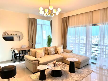Mahooz, Apartments, Flats, Houses & Villas, BHD 450/month,  Furnished,  1 BR,  FULLY FURNISHED LUXURY 1 BEDROOM FLAT FOR RENT