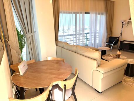 Mahooz, Apartments, Flats, Houses & Villas, BHD 450/month,  Furnished,  1 BR,  FULLY FURNISHED LUXURY 1 BEDROOM FLAT FOR RENT
