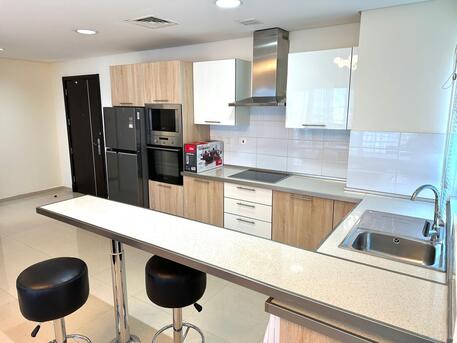 Mahooz, Apartments, Flats, Houses & Villas, BHD 450/month,  Furnished,  1 BR,  FULLY FURNISHED LUXURY 1 BEDROOM FLAT FOR RENT
