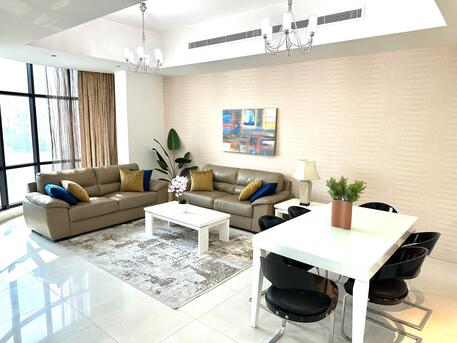 Umm Al Hassam, Apartments, Flats, Houses & Villas, BHD 550/month,  3 BR,  FULLY FURNISHED LUXURY 3 BEDROOM FLAT FOR RENT