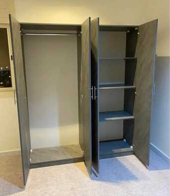 Jeddah, Furniture, SAR 1,  Four Doors Wardrobes &ndash; Modern Design With Maximum Storage